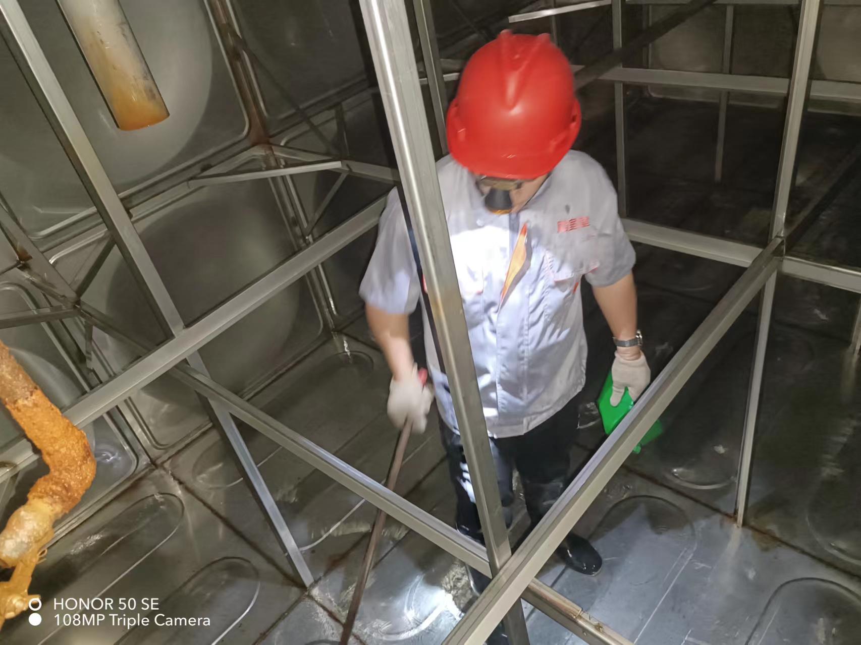 义乌市（佛堂镇/苏溪镇/上溪镇/大陈镇/义亭镇/赤岸镇）水箱清洗公司(图2)